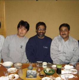 Along with the group of Dr. Tatusya Tsukuda, Institute of Molecular Sciences, Okazaki (Nov. 12, 2005)