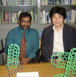 With Prof. S. Maruyama (Nov. 8, 2005)